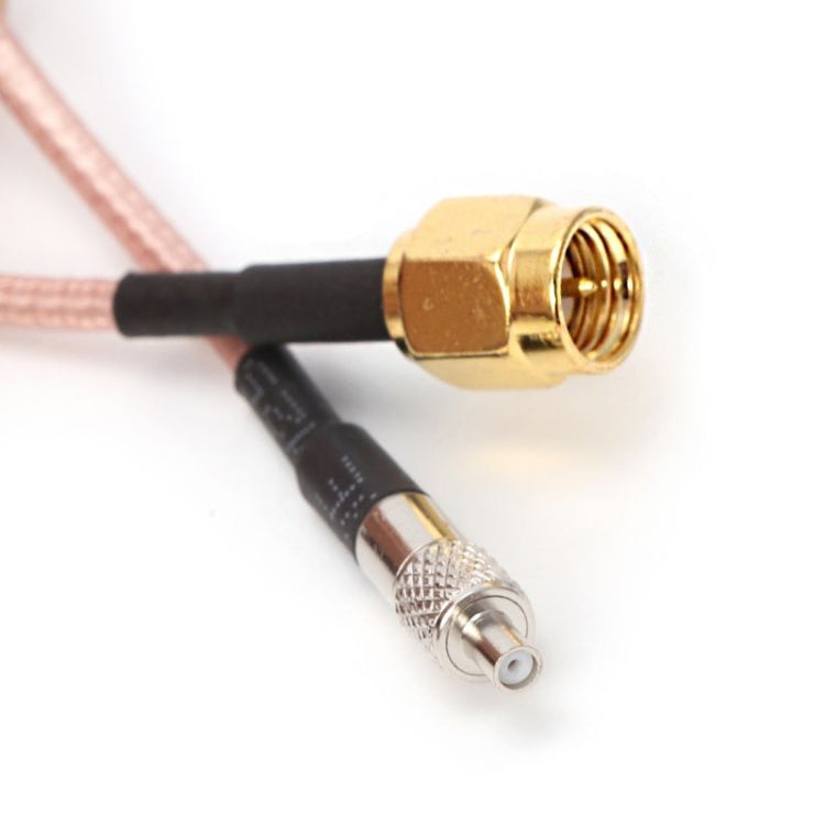 RG316 TS9 Female to SMA Male Connector Cable Extension, Length: 15cm RG316 TS9 Female to SMA Male Connector Cable Extension, Length: 15cm